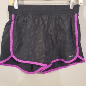 Champion running shorts, black, small